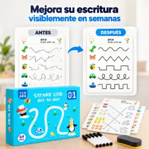 Cuaderno Mágico de Trazado Montessori