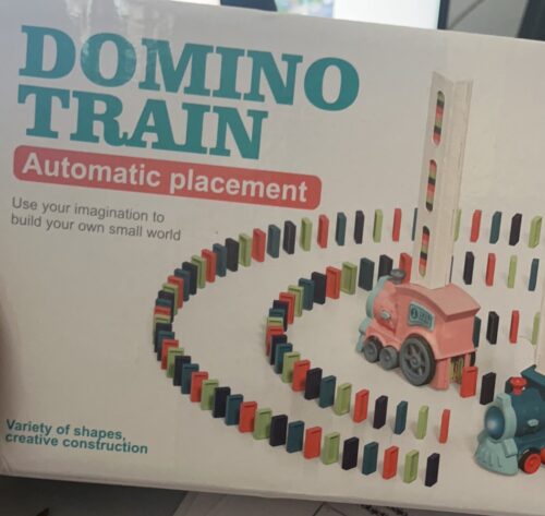 Click to view full screen Tren Dominó Montessori – 60 Piezas photo review