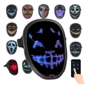 CyberMask® – Máscara LED Bluetooth Programable