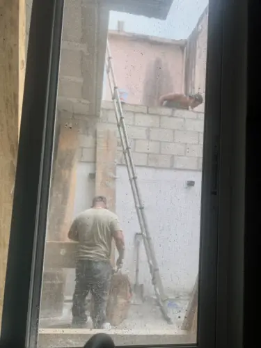 Click to view full screen Escalera Telescópica Plegable de Aluminio – Hasta 4 Metros photo review